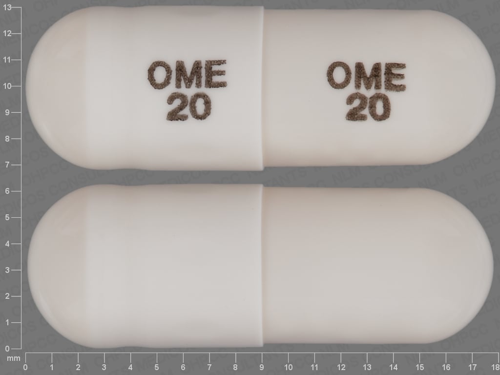 Image 1 - Imprint OME 20 OME 20 - omeprazole 20 mg