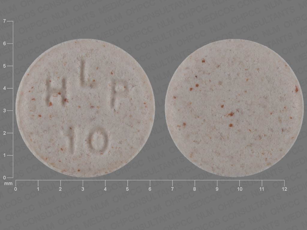 Imprint HLP 10 - pravastatin 10 mg