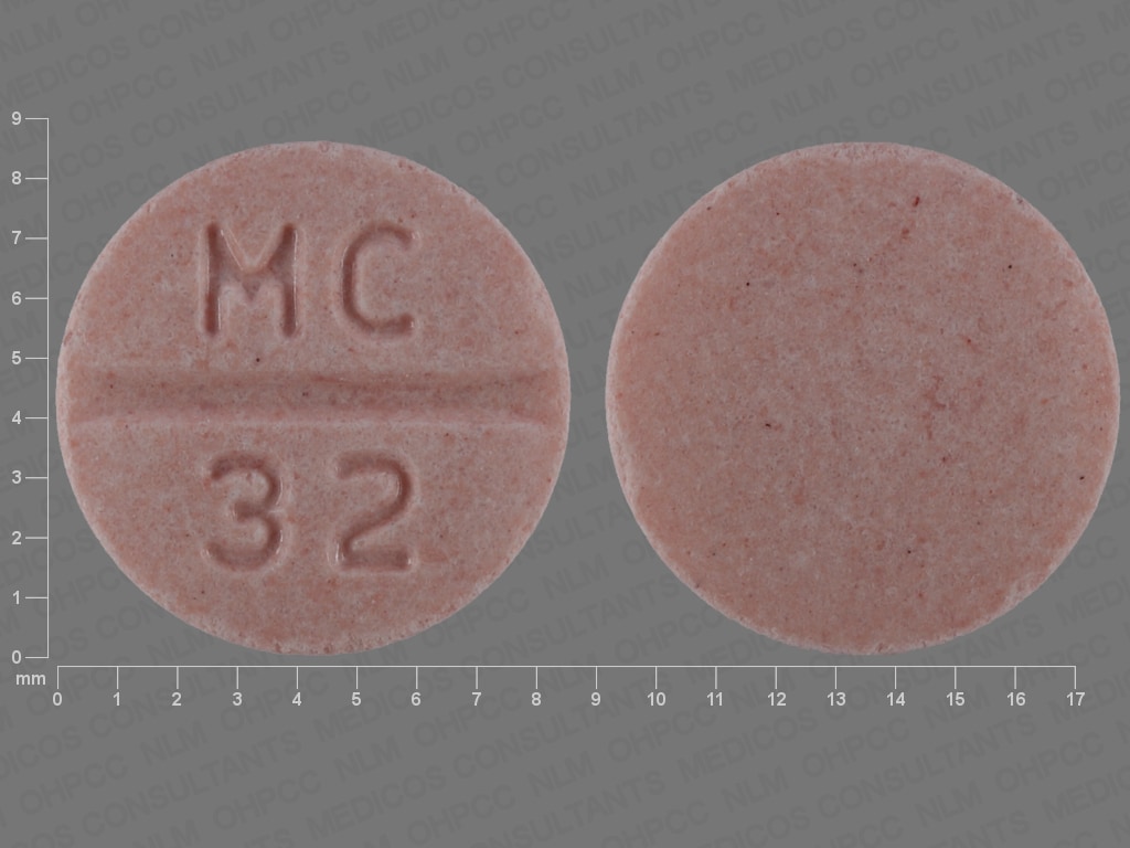 Imprint MC 32 - candesartan 32 mg