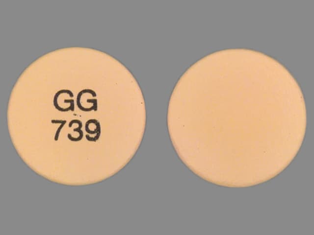 Imprint GG 739 - diclofenac 75 mg