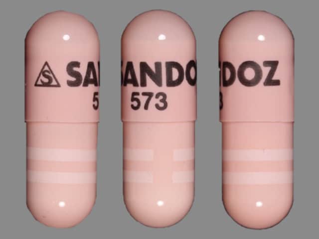Imprint S SANDOZ 573 - amlodipine/benazepril 5 mg / 20 mg