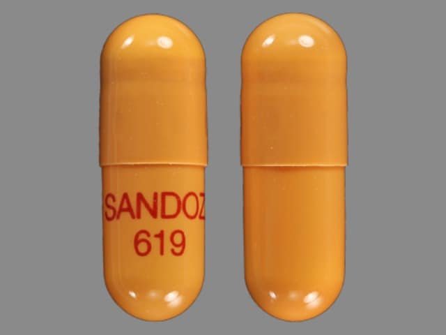 Imprint SANDOZ 619 - rivastigmine 3 mg