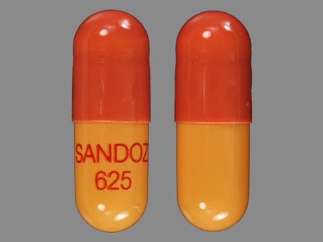 Imprint SANDOZ 625 - rivastigmine 6 mg