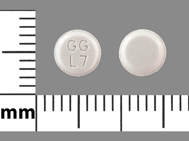 Imprint GG L7 - atenolol 25 mg