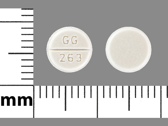 Imprint GG 263 - atenolol 50 mg