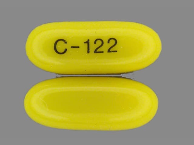 Imprint C-122 - amantadine 100 mg