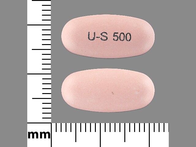 Image 1 - Imprint U-S 500 - divalproex sodium 500 mg