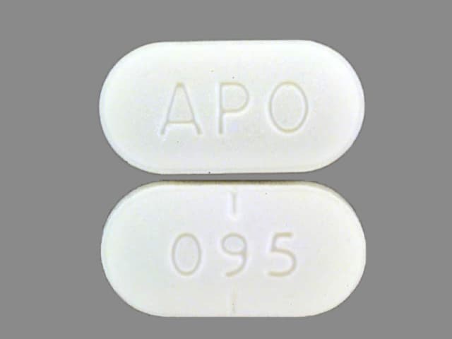 Image 1 - Imprint APO 095 - doxazosin 4 mg