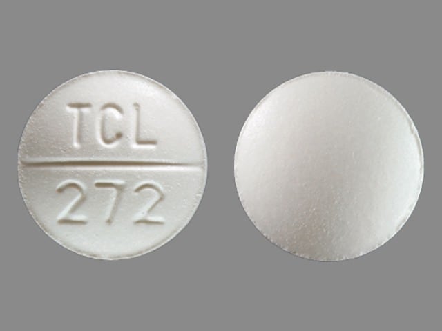 Imprint TCL 272 - guaifenesin 400 mg
