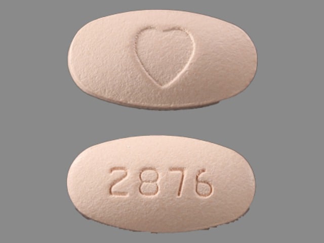 Image 1 - Imprint Logo 2876 - hydrochlorothiazide/irbesartan 12.5 mg / 300 mg