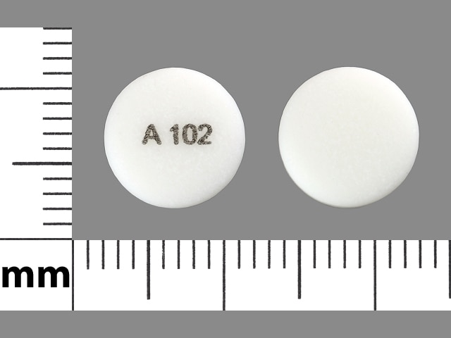 Image 1 - Imprint A 102 - bupropion 300 mg