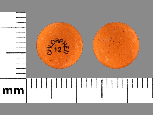 Image 1 - Imprint CHLORPHEN 12 - chlorpheniramine 12 mg