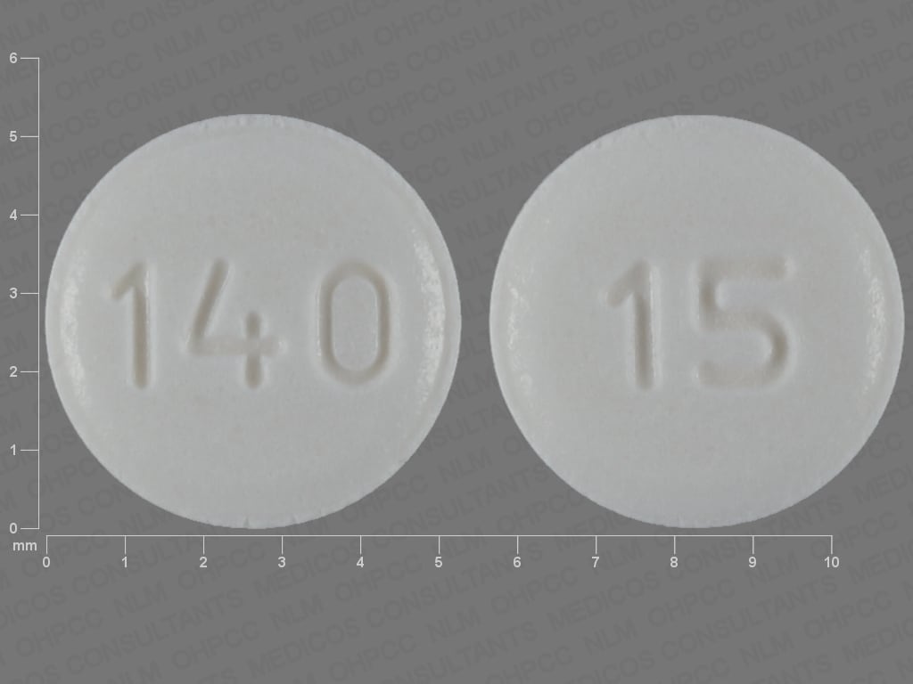 Image 1 - Imprint 140 15 - pioglitazone 15 mg (base)