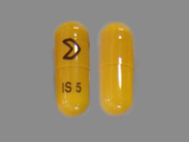 Imprint > IS 5 - isradipine 5 mg
