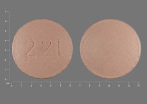 Imprint 221 - Januvia 25 mg