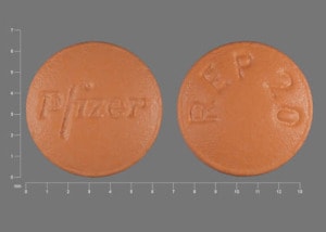 Imprint Pfizer REP 20 - Relpax 20 mg