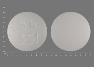 Image 1 - Imprint 54 351 - naratriptan 2.5 mg