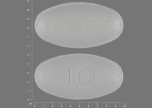 Imprint PD 155 10 - Lipitor 10 mg