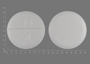 Image 1 - Imprint 93 41 - clomiphene 50 mg