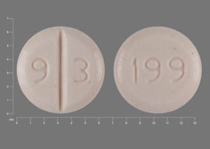 Imprint 9 3 199 - venlafaxine 25 mg