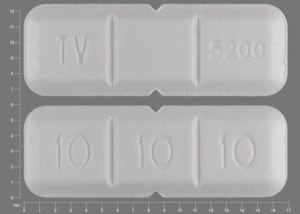 10 5200 white pill