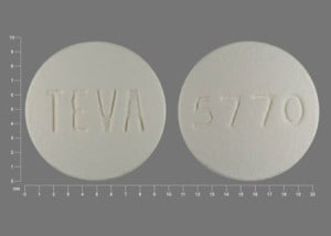 Image 1 - Imprint TEVA 5770 - olanzapine 10 mg