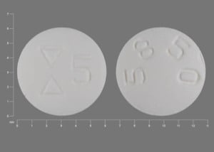 Imprint 5850 Logo 5 - escitalopram 5 mg