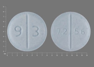 Imprint 9 3 72 56 - glimepiride 4 mg