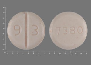 Image 1 - Imprint 9 3 7380 - venlafaxine 37.5 mg