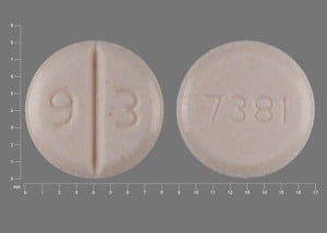 Imprint 9 3 7381 - venlafaxine 50 mg