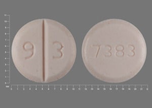 Image 1 - Imprint 9 3 7383 - venlafaxine 100 mg