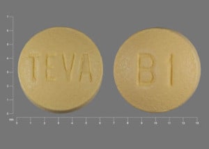 Imprint TEVA B1 - letrozole 2.5 mg