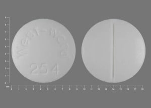 Image 1 - Imprint West-Ward 254 - hydrocortisone 20 mg