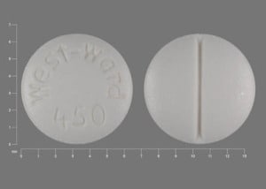 Image 1 - Imprint West-Ward 450 - phenobarbital 30 mg