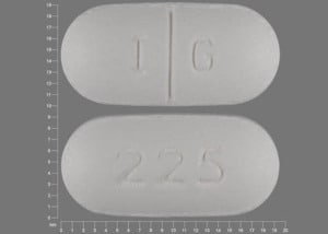 Imprint I G 225 - gemfibrozil 600 mg