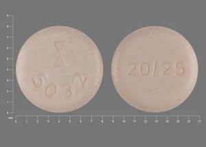 20/25 Logo 5032 - Hydrochlorothiazide and Lisinopril