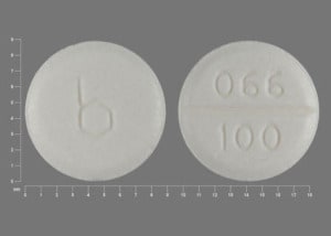 Imprint b 066 100 - isoniazid 100 mg