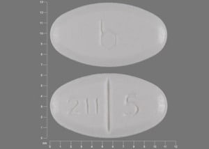 Imprint 211 5 b - norethindrone 5 mg