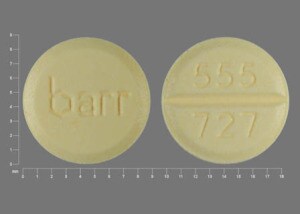 Imprint barr 555 727 - estropipate 0.75 mg