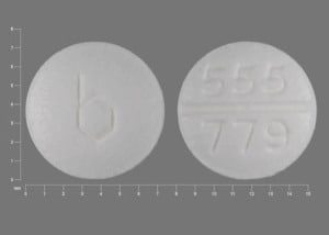 Imprint b 555 779 - medroxyprogesterone 10 mg