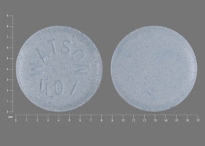 Imprint WATSON 407 - lisinopril 10 mg