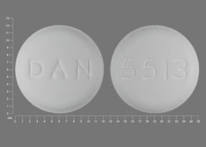 Imprint 5513 DAN - carisoprodol 350 mg