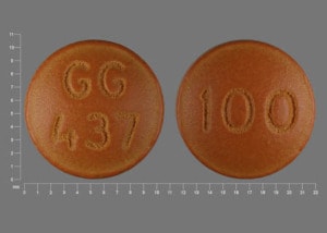 Image 1 - Imprint GG 437 100 - chlorpromazine 100 mg