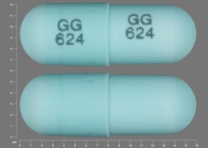 Imprint GG 624 GG 624 - terazosin 10 mg