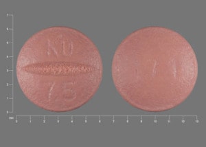 Imprint 171 KU 7.5 - moexipril 7.5 mg