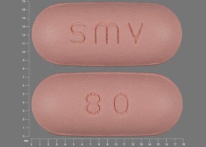 Pill Finder: SMV 80 Red Capsule-shape - Medicine.com