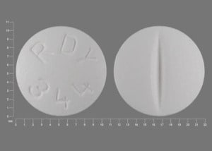 Pill Finder: RDY 344 White Round - Medicine.com
