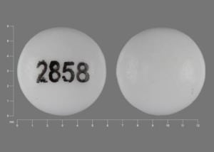 Imprint 2858 - exemestane 25 mg