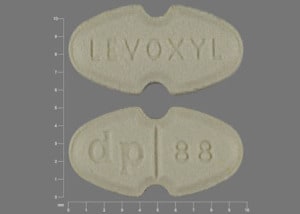 Image 1 - Imprint LEVOXYL dp 88 - Levoxyl 88 mcg (0.088 mg)