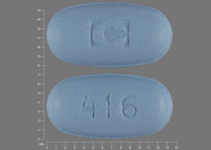 Imprint 416 C - Gabitril 16 mg